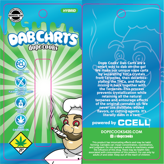 Dope Cooks Dab Carts