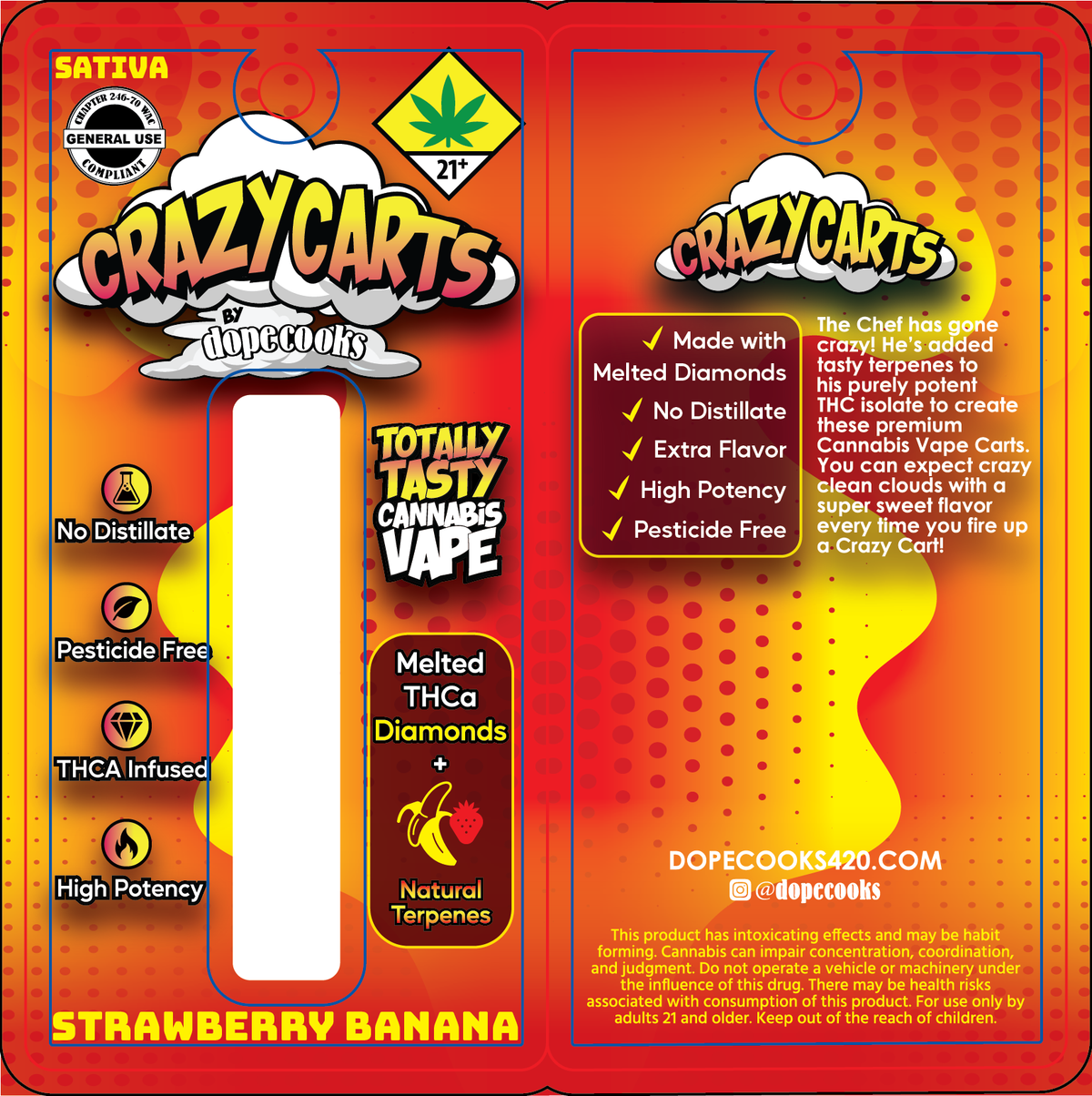 Dope Cooks Crazy Carts Vape