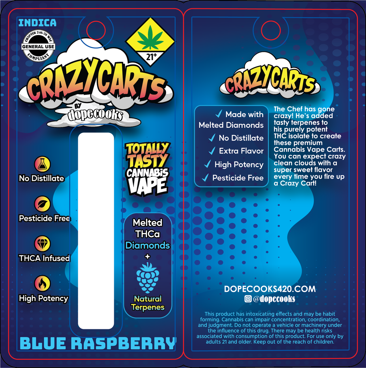 Dope Cooks Crazy Carts Vape