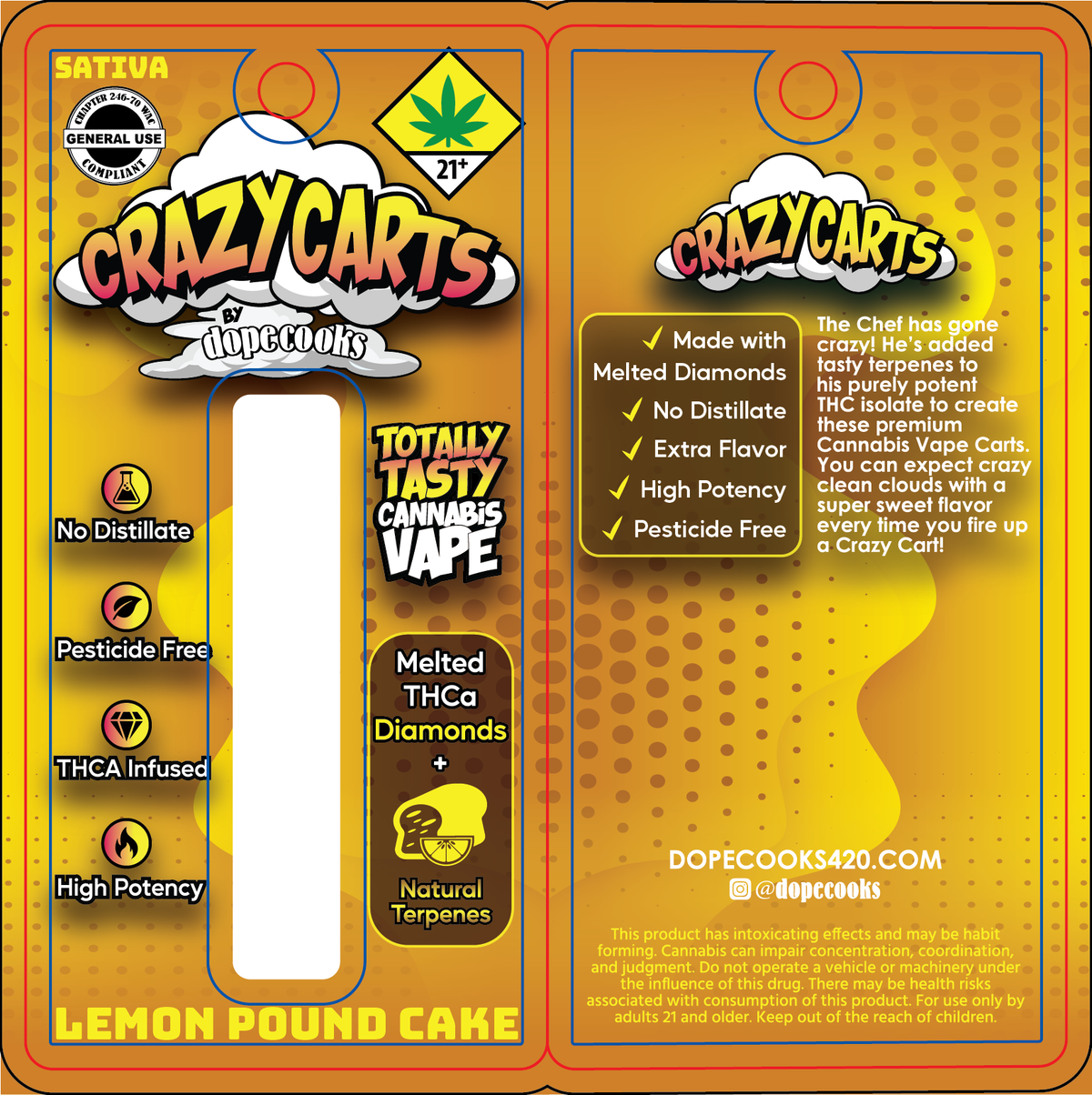 Dope Cooks Crazy Carts Vape