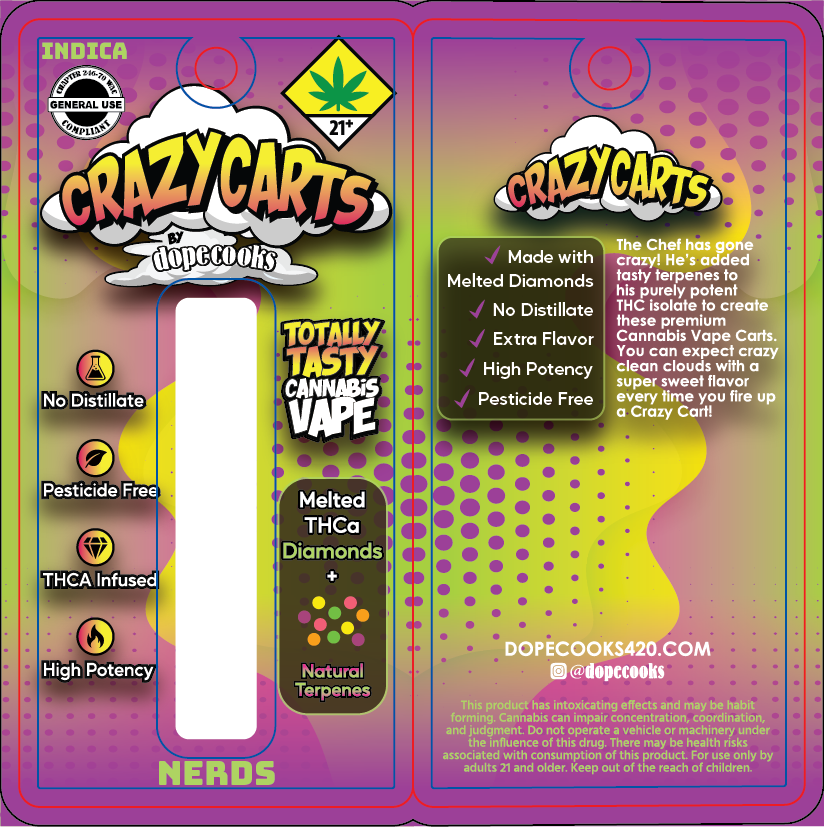Dope Cooks Crazy Carts Vape