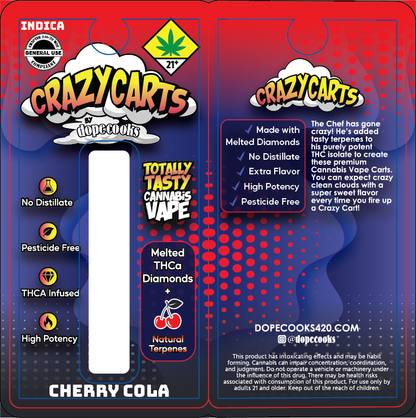 Dope Cooks Crazy Carts Vape