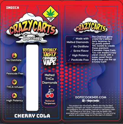 Dope Cooks Crazy Carts Vape