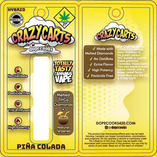 Dope Cooks Crazy Carts Vape