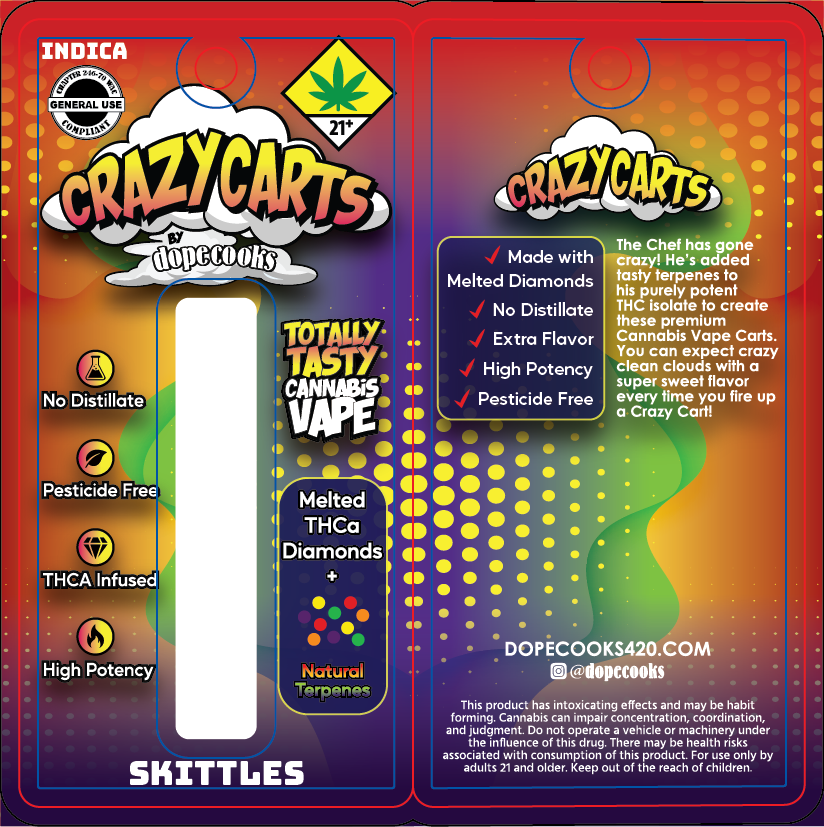 Dope Cooks Crazy Carts Vape