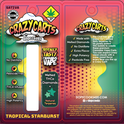 Dope Cooks Crazy Carts Vape