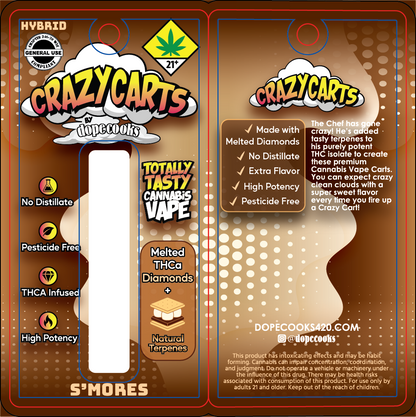 Dope Cooks Crazy Carts Vape