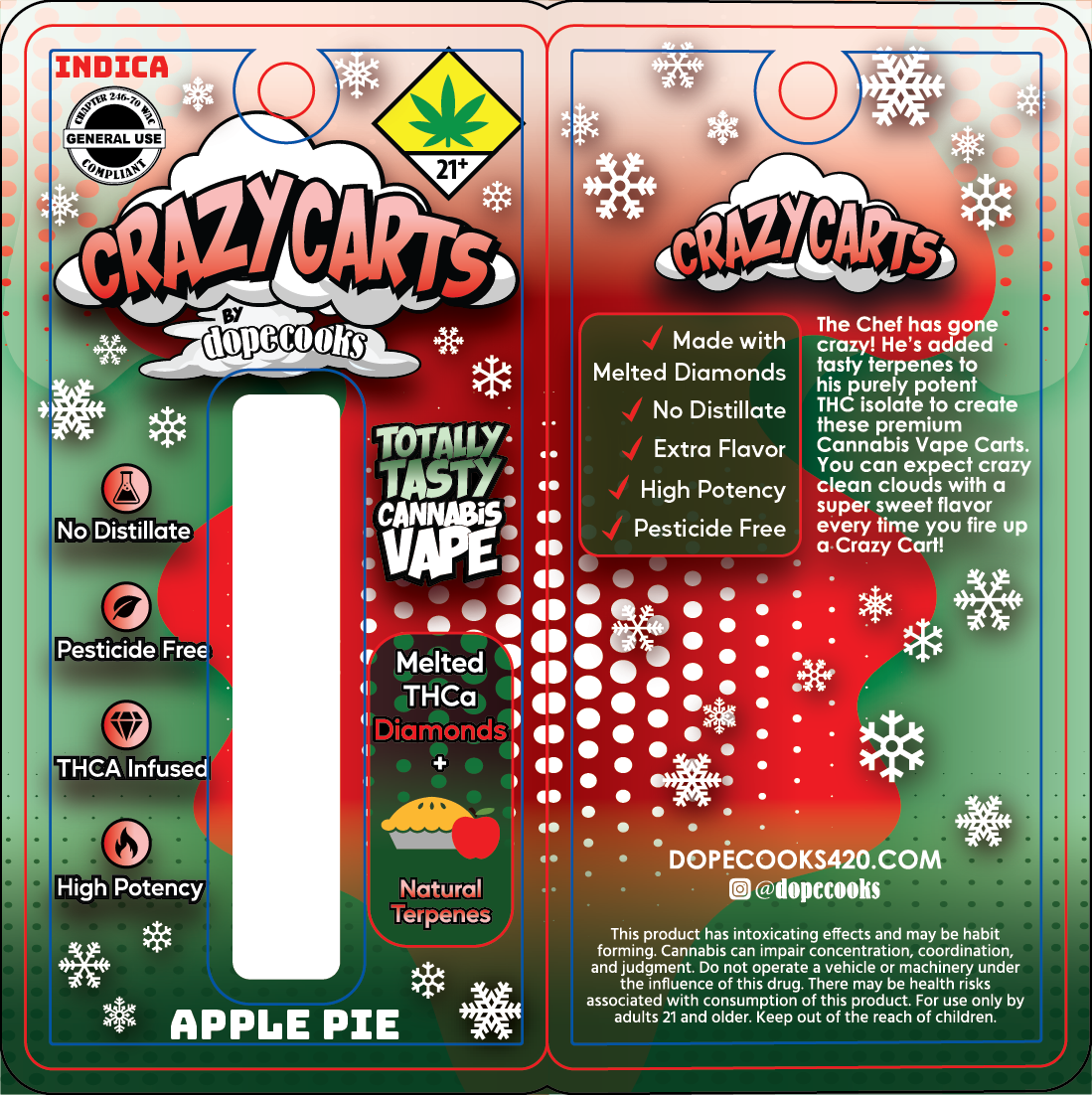 Dope Cooks Crazy Carts Holiday Edition