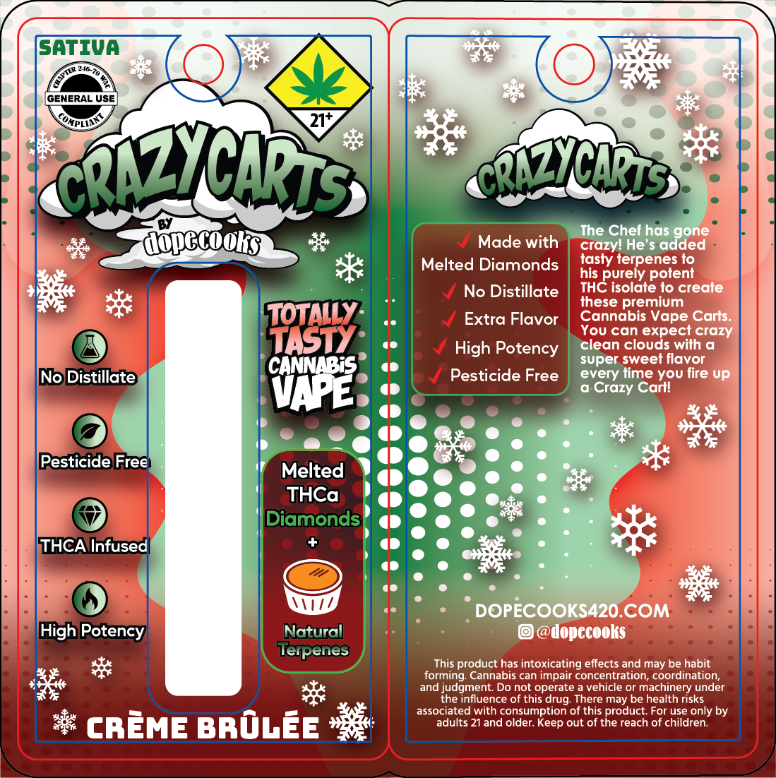 Dope Cooks Crazy Carts Holiday Edition