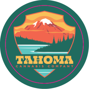 Tahoma Logo Round Label