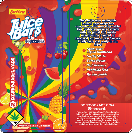 Dope Cooks - Juice Bar - UZO Contour