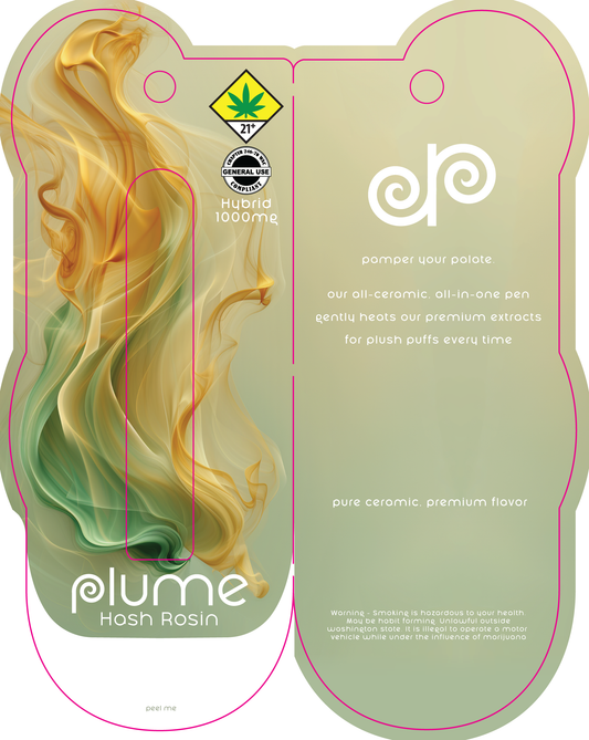 Plume Hash Rosin