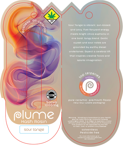 Plume Hash Rosin Disposable