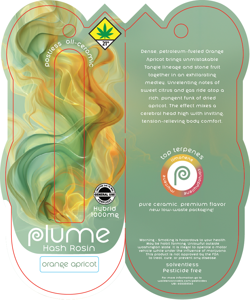 Plume Hash Rosin Disposable