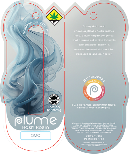 Plume Hash Rosin Disposable