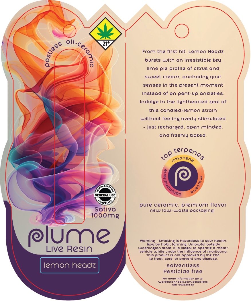 Plume Live Resin Disposable