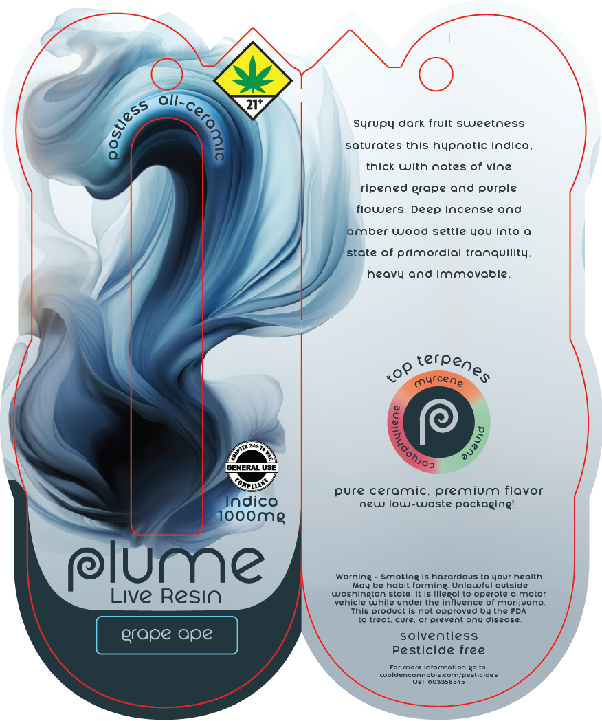 Plume Live Resin Disposable