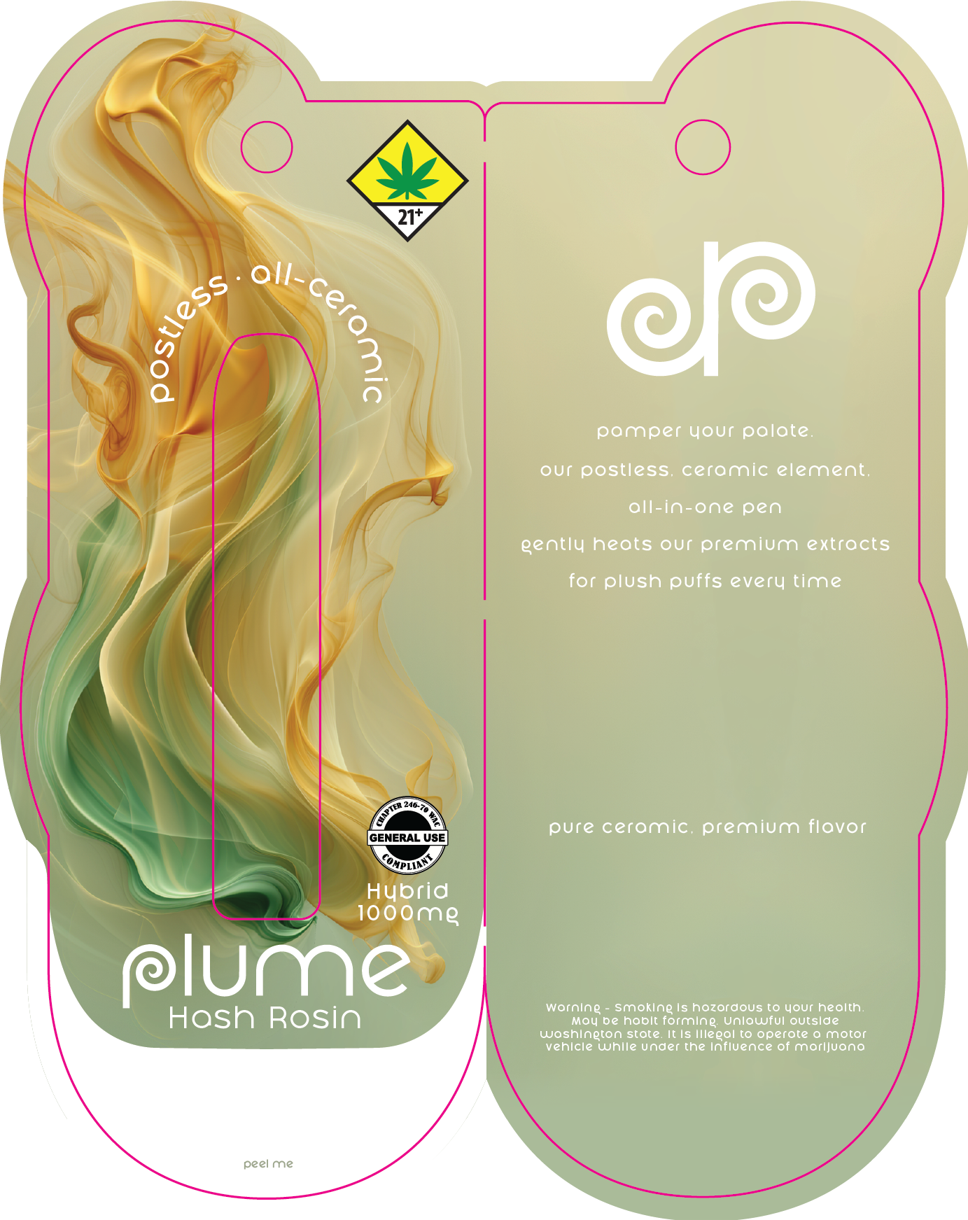 Plume Disposable Hash Rosin