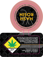 Washington Bud Company Hash Rosin Labels