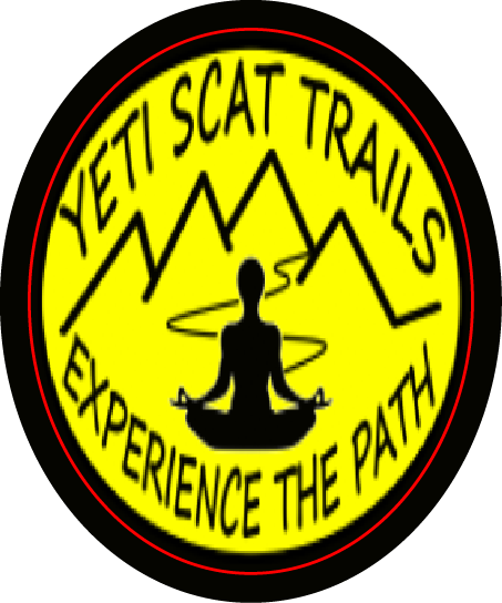 Yeti Scat Trail 2in Oval Stickers