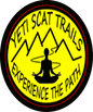 Yeti Scat Trail 2in Oval Stickers