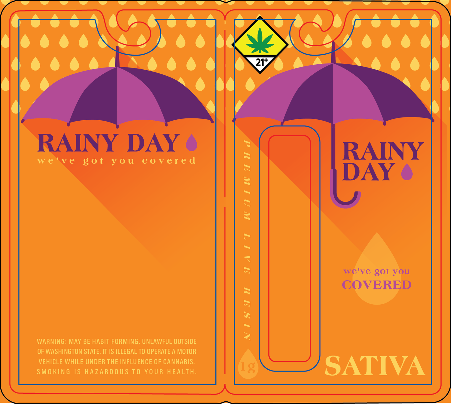 Rainy Day Live Resin Vapes