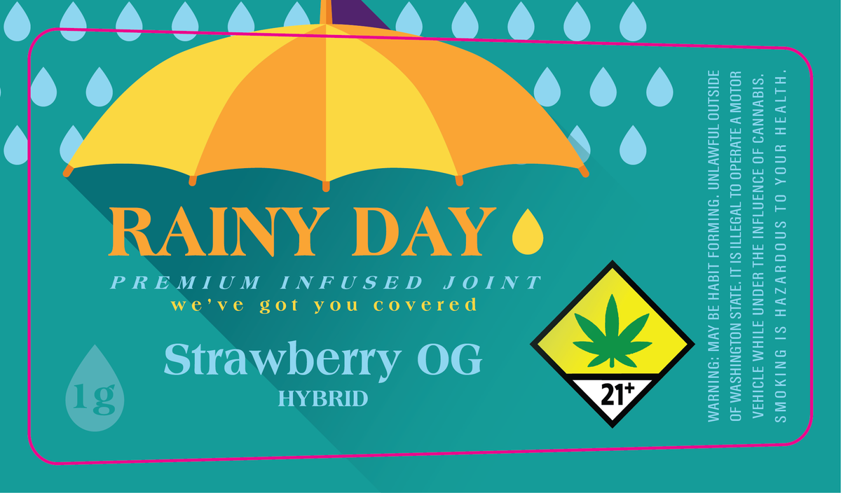 Rainy Day Joint Tube Labels