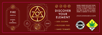 ZOZ 3.5g Label