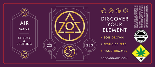 ZOZ 7g, 14g, 28g Label