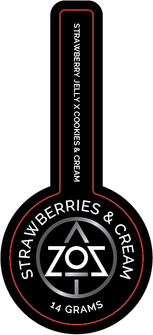 ZOZ 14g Bottle Labels