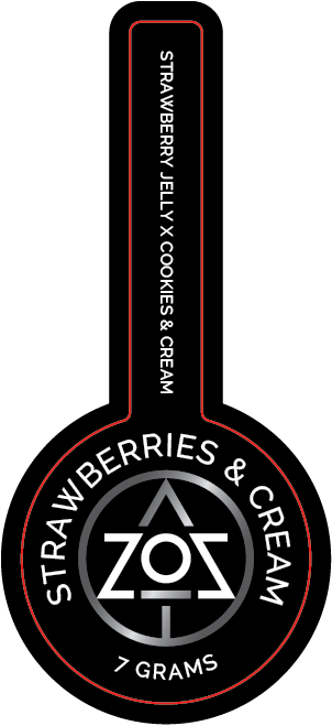 ZOZ 7g Bottle Labels
