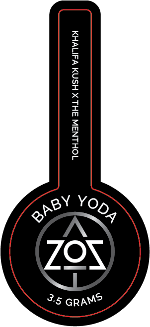 ZOZ 3.5g Bottle Labels