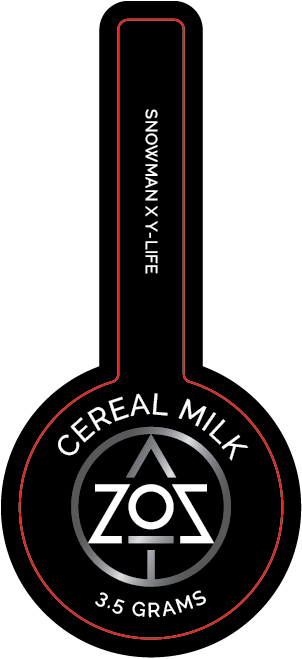 ZOZ 3.5g Bottle Labels