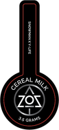 ZOZ 3.5g Bottle Labels