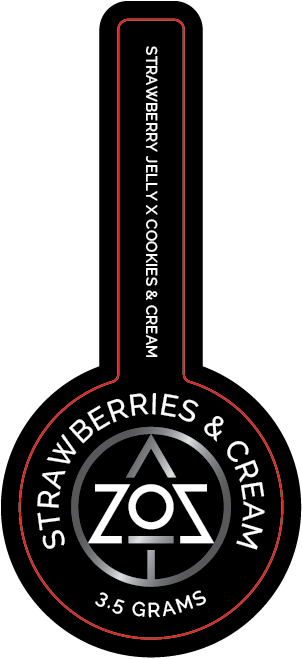 ZOZ 3.5g Bottle Labels