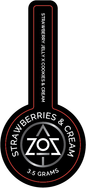 ZOZ 3.5g Bottle Labels