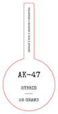 buds 28g Lid Labels